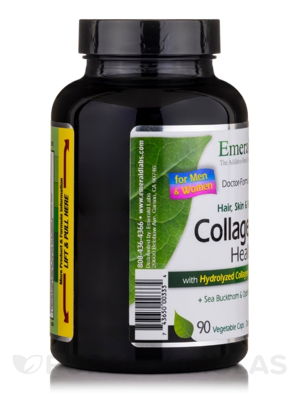 Collagen Health for Hair, Skin & Nails - 90 Vegetable Capsules - Alternate View 4