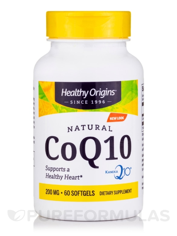 CoQ10 200 mg (Kaneka Q10™) - 60 Softgels