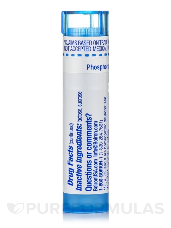 Phosphoricum Acidum 6c - 1 Tube (approx. 80 pellets) - Alternate View 3
