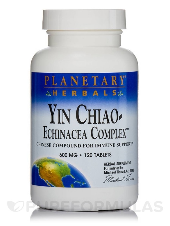 Yin Chiao-Echinacea Complex 600 mg - 120 Tablets