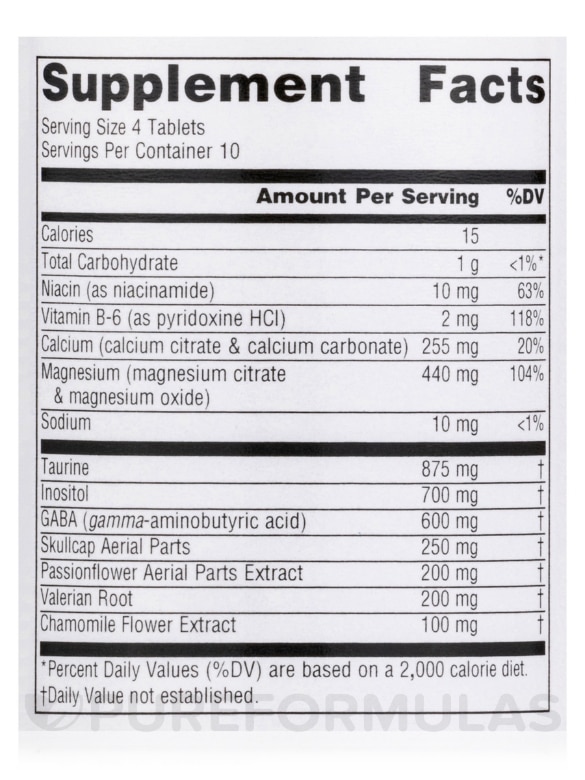 NutraSleep™ (Multi-Nutrient & Herb Complex) - 40 Tablets - Alternate View 3