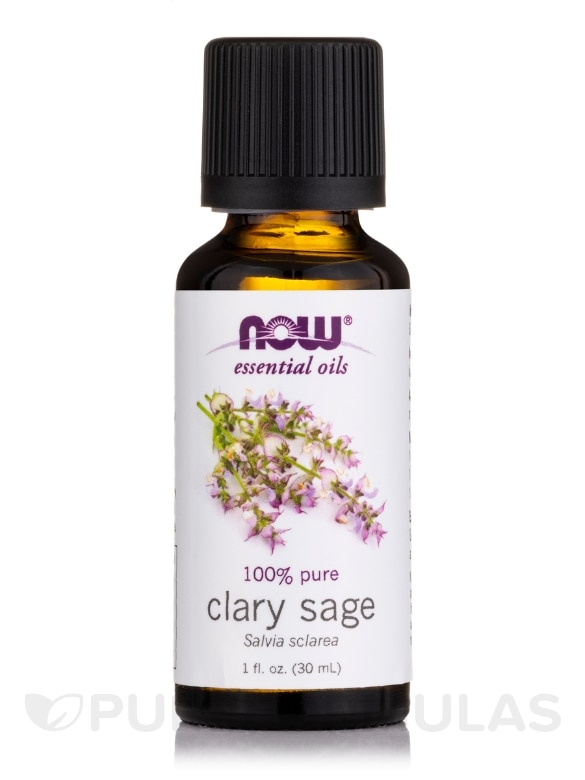 NOW® Essential Oils - Clary Sage Oil - 1 fl. oz (30 ml)