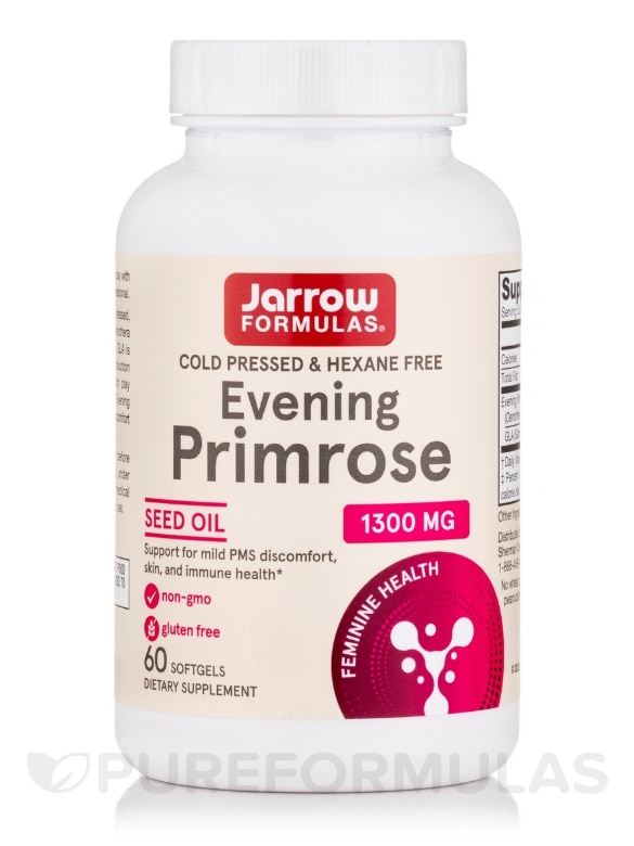 Evening Primrose 1300 mg - 60 Softgels
