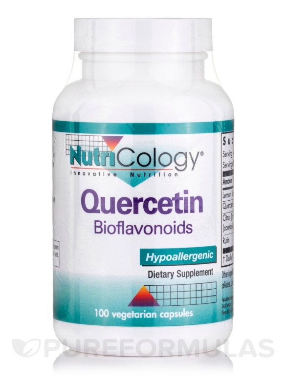Quercetin Bioflavonoids - 100 Vegetarian Capsules