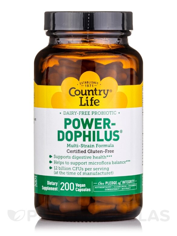 Power-Dophilus® (Dairy Free Probiotic) - 200 Vegan Capsules