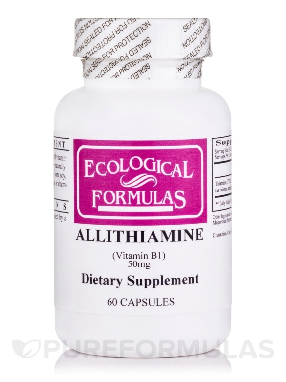 Allithiamine (Vitamin B1) 50 mg - 60 Capsules