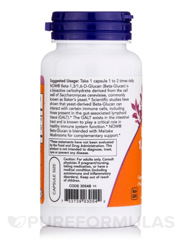 6-D-Glucan 100 mg - 90 Veg Capsules