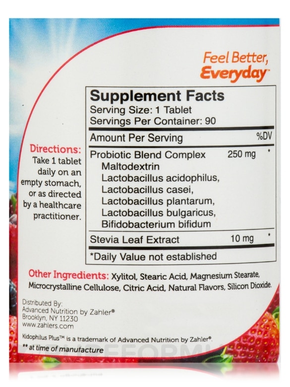  Berry Flavored - 90 Chewable Tablets - Alternate View 1