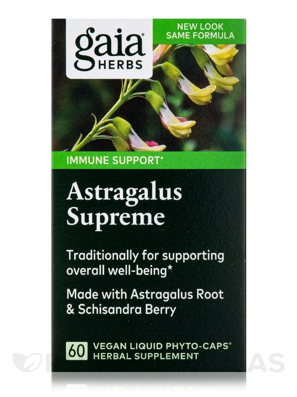 Astragalus Supreme - 60 Vegan Liquid Phyto-Caps® - Alternate View 3