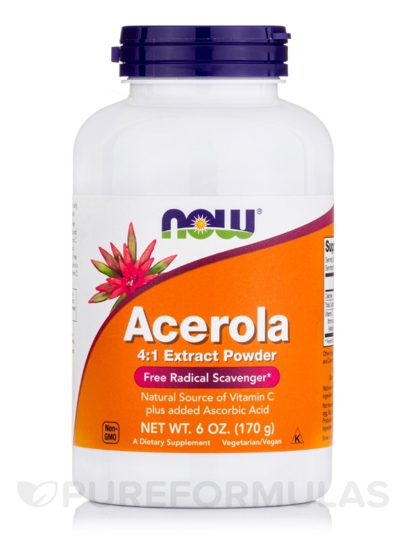 Acerola Powder 4:1 Extract Powder - 6 oz (170 Grams)