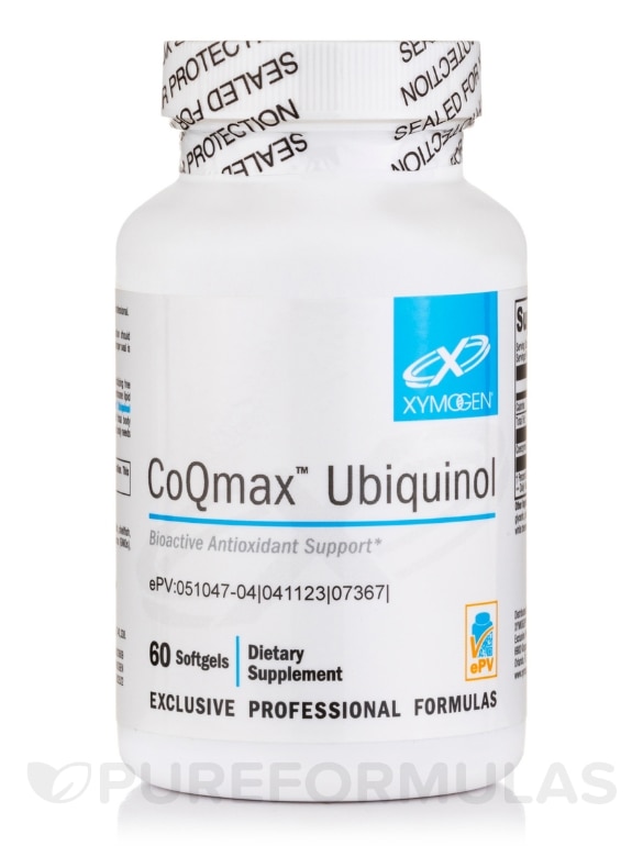 CoQmax™ Ubiquinol - 60 Softgels