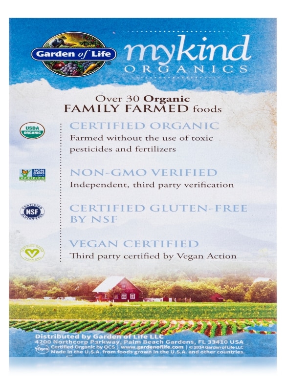 mykind Organics Men's Multi - 120 Vegan Tablets - Alternate View 8