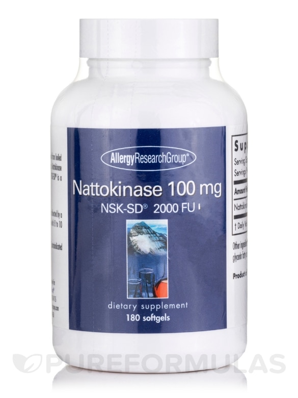 Nattokinase NSK-SD® 100 mg - 180 Softgels