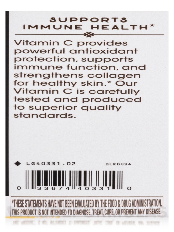Vitamin C Bioflavonoids - 250 Capsules - Alternate View 6