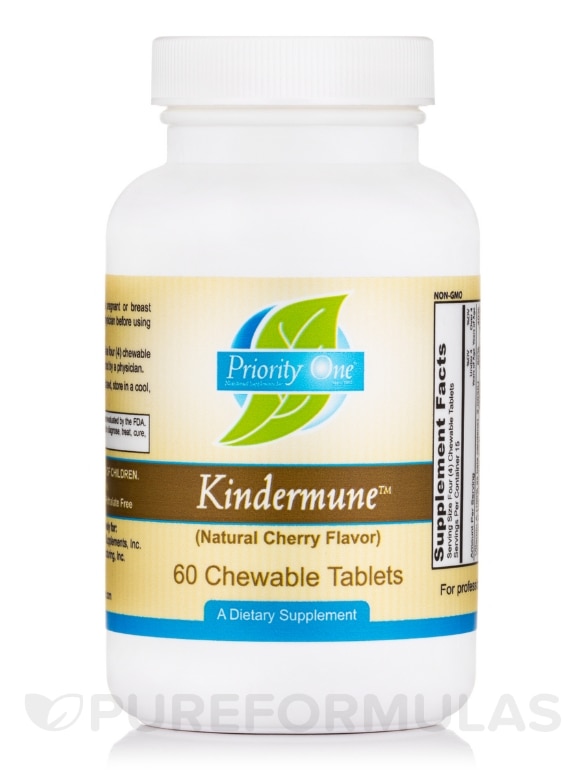 Kindermune (Natural Cherry Flavor) - 60 Chewable Tablets