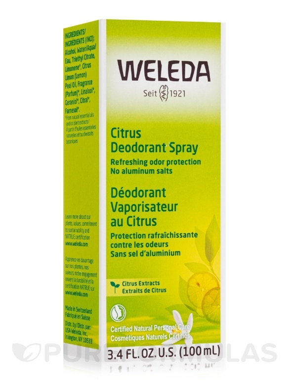 Citrus 24h Deodorant Spray - 3.4 fl. oz (100 ml)