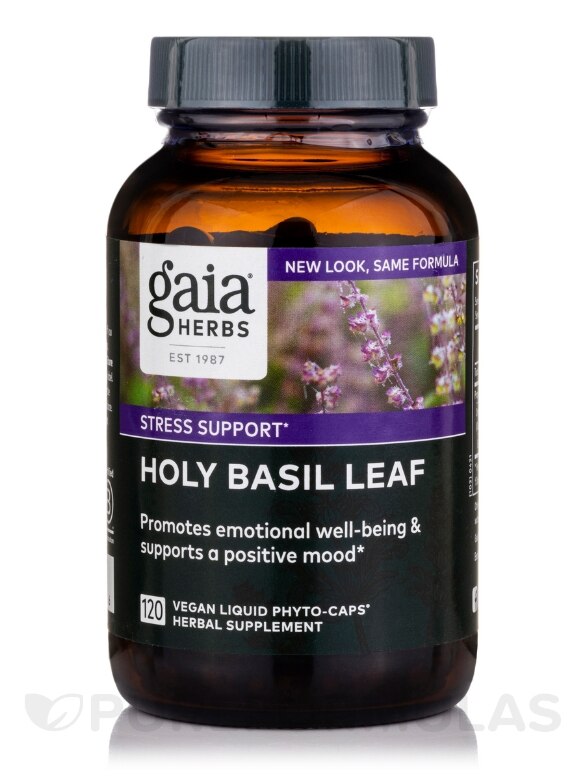 Holy Basil Leaf - 120 Vegan Liquid Phyto-Caps®