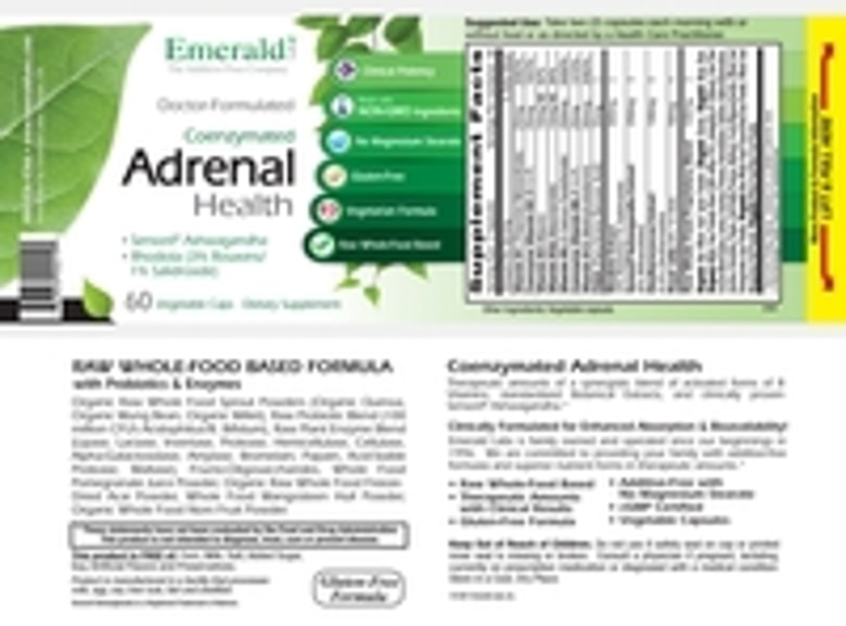 Adrenal Health - 60 Vegetable Capsules - Alternate View 4