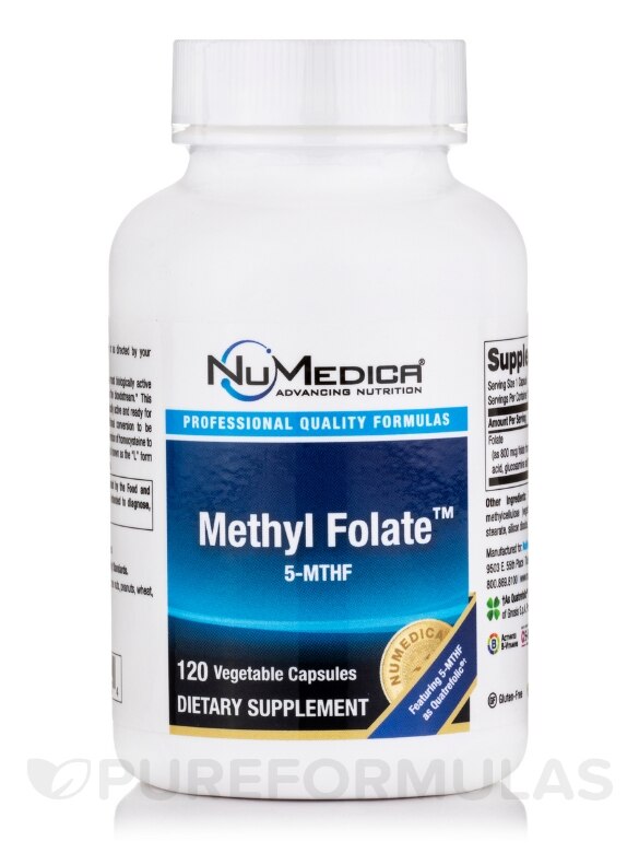 Methyl Folate™ 5-MTHF - 120 Vegetable Capsules