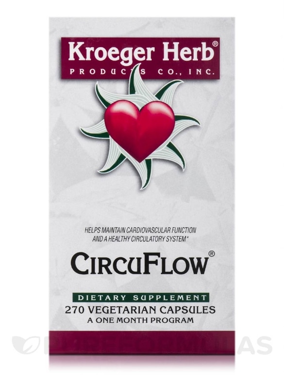CircuFlow - 270 Vegetarian Capsules - Alternate View 1