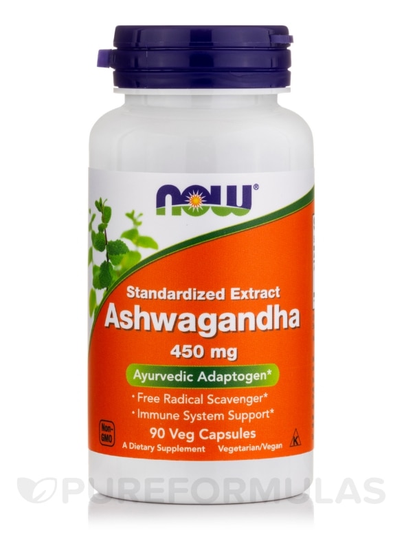Ashwagandha 450 mg - 90 Vegetarian Capsules