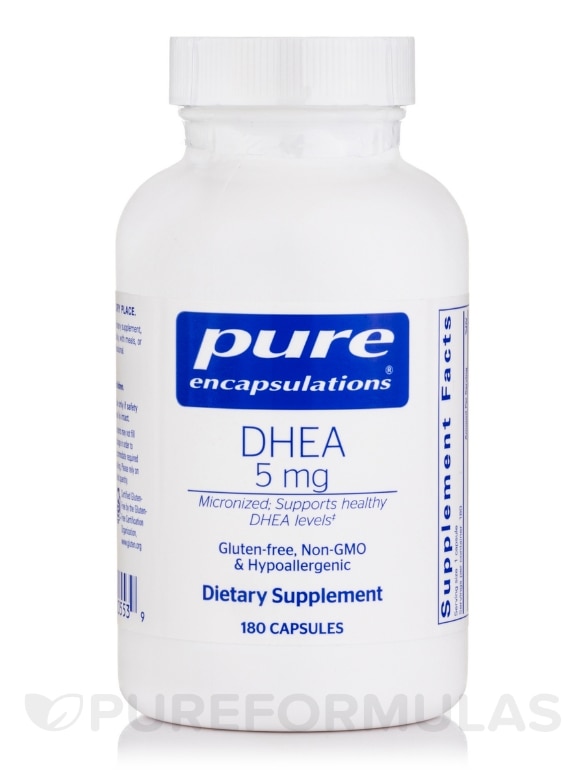 DHEA 5 mg - 180 Capsules