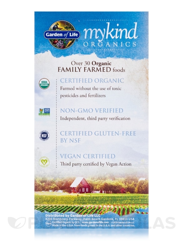 mykind Organics Men's Multi - 120 Vegan Tablets - Alternate View 5
