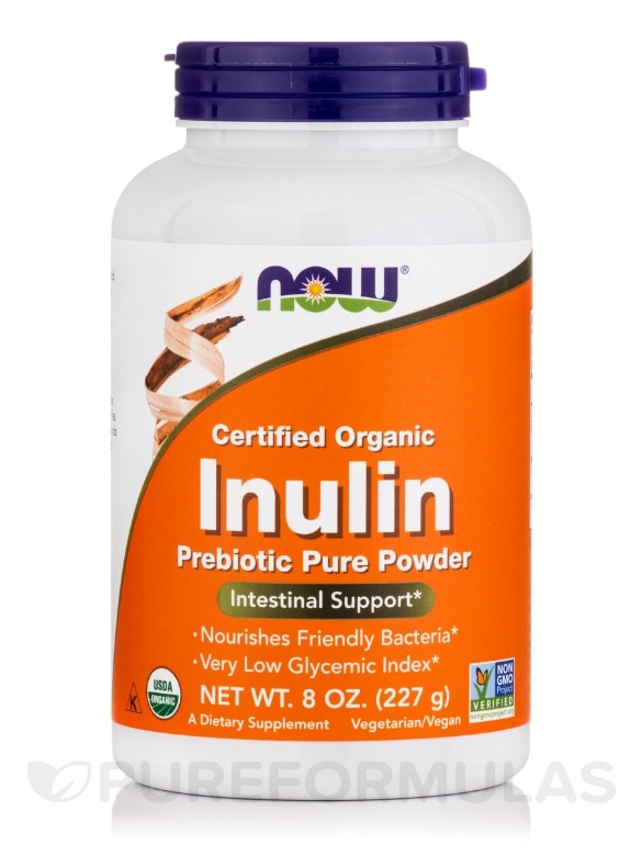 Inulin Powder (Certified Organic) - 8 oz (227 Grams)