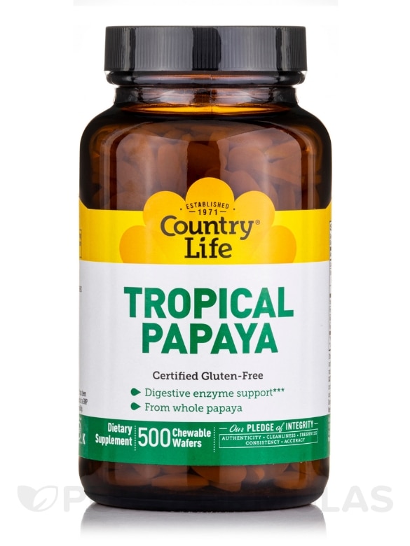 Natural Tropical Papaya - 500 Wafers