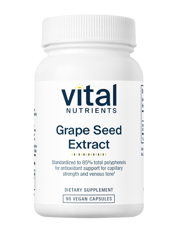 Grape Seed Extract 100 mg - 90 Vegetarian Capsules