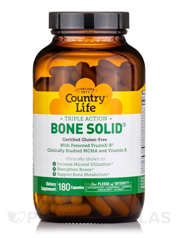 Bone Solid® - 180 Capsules - Alternate View 2