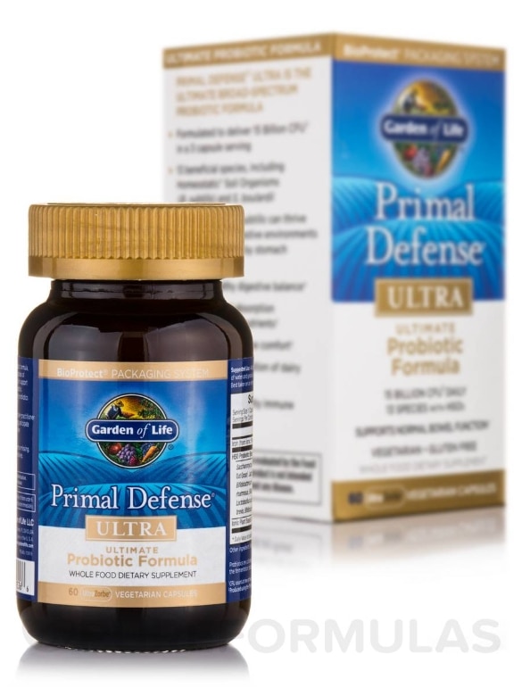 Primal Defense® ULTRA Probiotic Formula - 60 Vegetarian Capsules