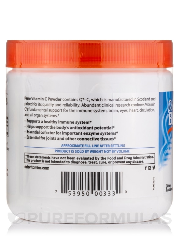 Pure Vitamin C Powder with C®-C - 8.8 oz (250 Grams) - Alternate View 2