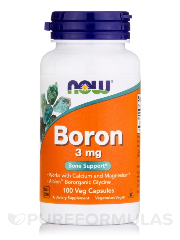Boron 3 mg - 100 Capsules