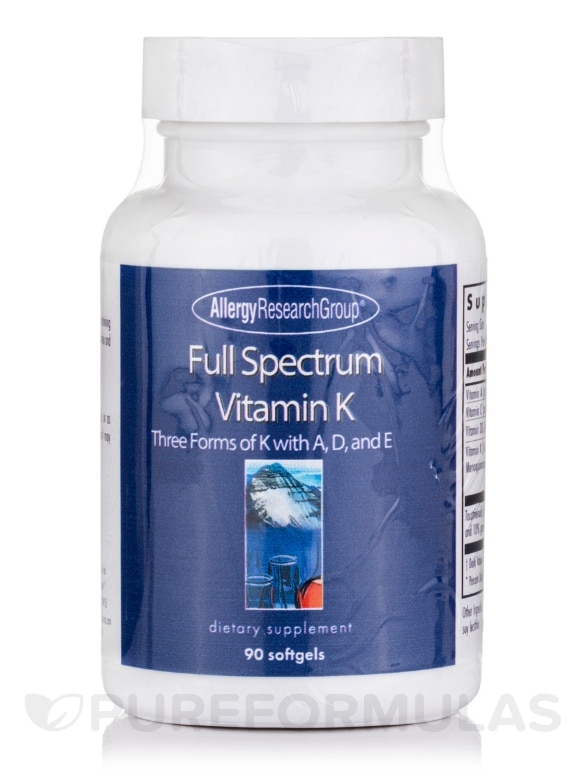 Full Spectrum Vitamin K - 90 Softgels