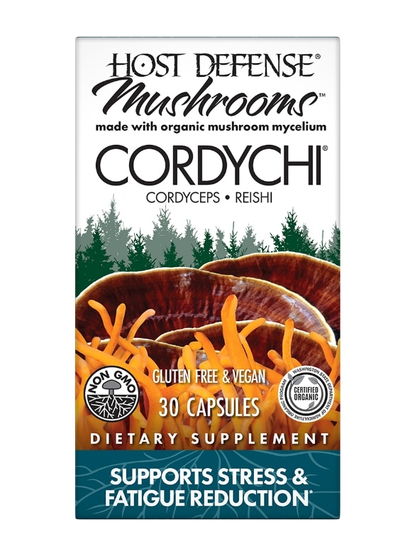Organic CordyChi® - 30 Vegetarian Capsules - Alternate View 2