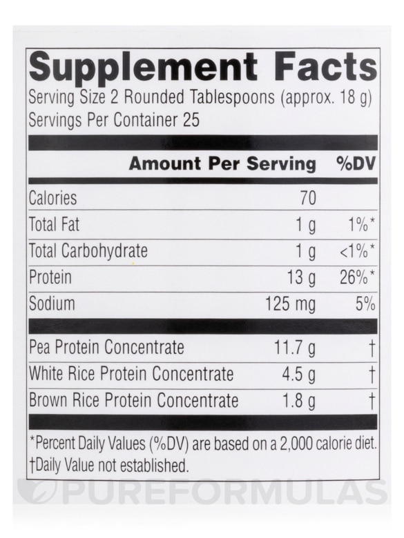 Pro-VegaTein™ Complete Vegan Protein Powder - 16 oz (454 Grams) - Alternate View 4