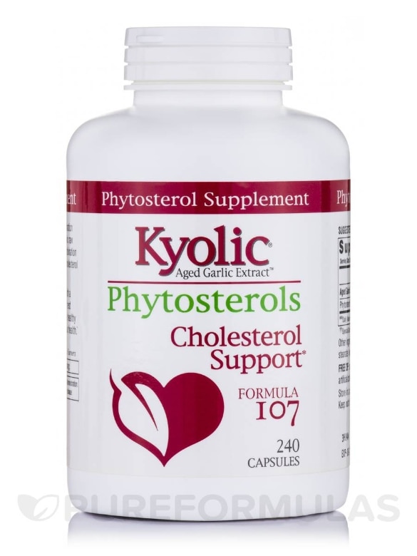 Kyolic® Aged Garlic Extract™ - Cholesterol Support Formula 107 - 240 Capsules