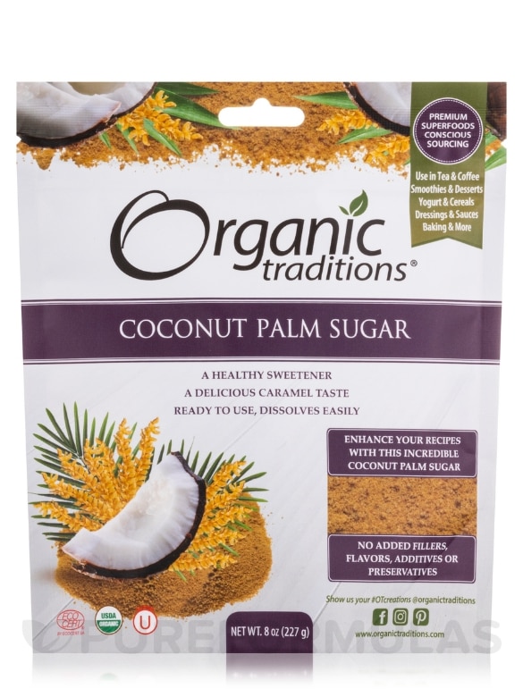 Coconut Palm Sugar - 8 oz (227 Grams)
