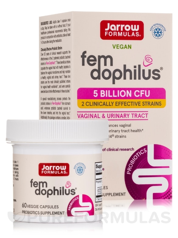 Fem-Dophilus® 5 Billion - 60 Capsules - Alternate View 1
