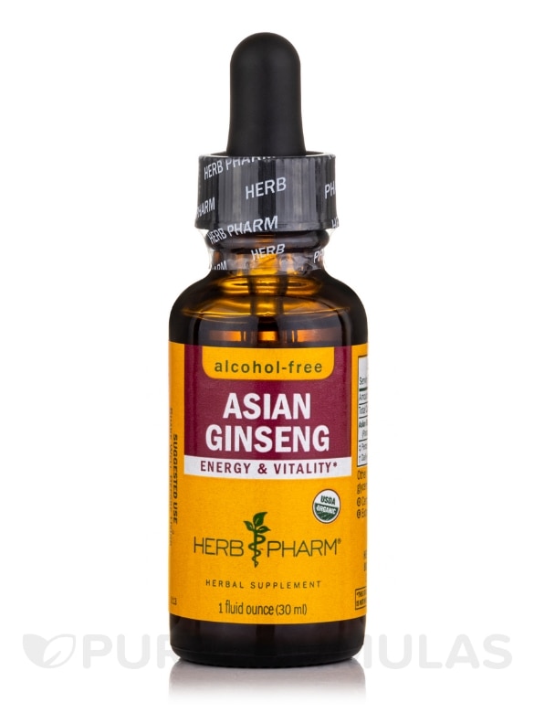 Asian Ginseng Alcohol-Free - 1 fl. oz (30 ml)