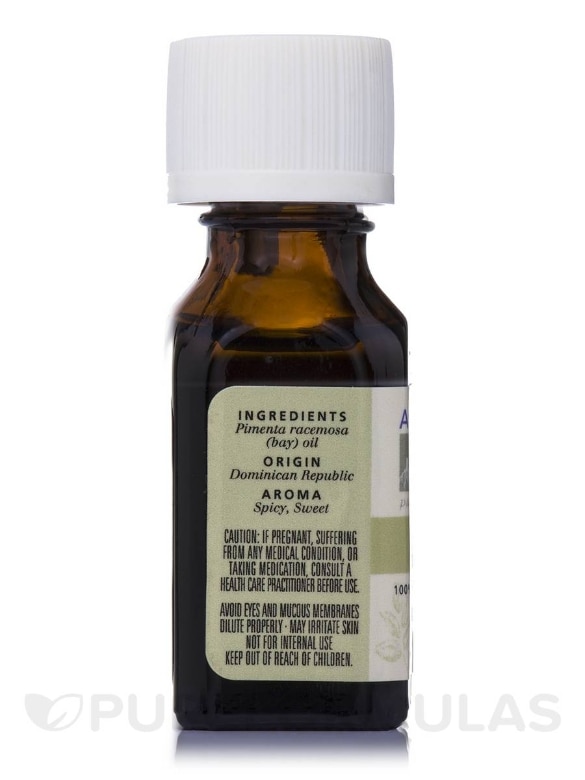 Bay Essential Oil (Pimenta racemosa) - 0.5 fl. oz (15 ml) - Alternate View 3