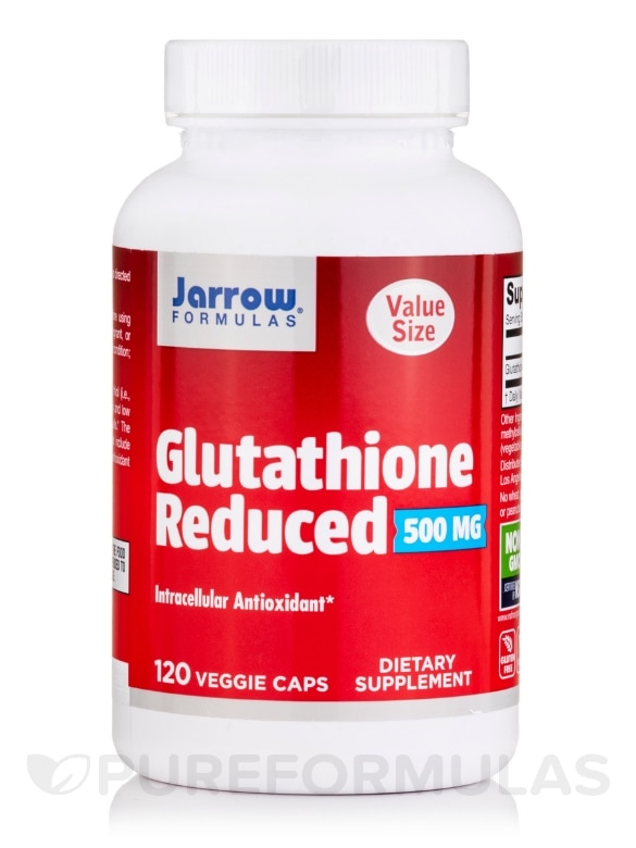 Glutathione Reduced 500 mg - 120 Capsules