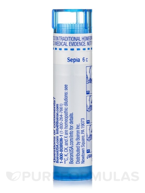 Sepia 6c - 1 Tube (approx. 80 pellets) - Alternate View 4