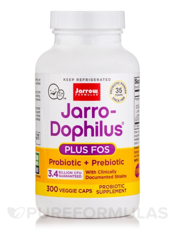 Jarro-Dophilus® + FOS - 300 Capsules