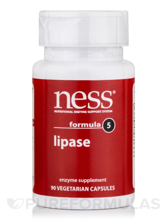 Lipase (Formula 5) - 90 Vegetarian Capsules