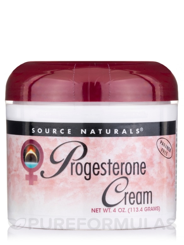 Progesterone Cream - 4 oz (113.4 Grams) (Jar)