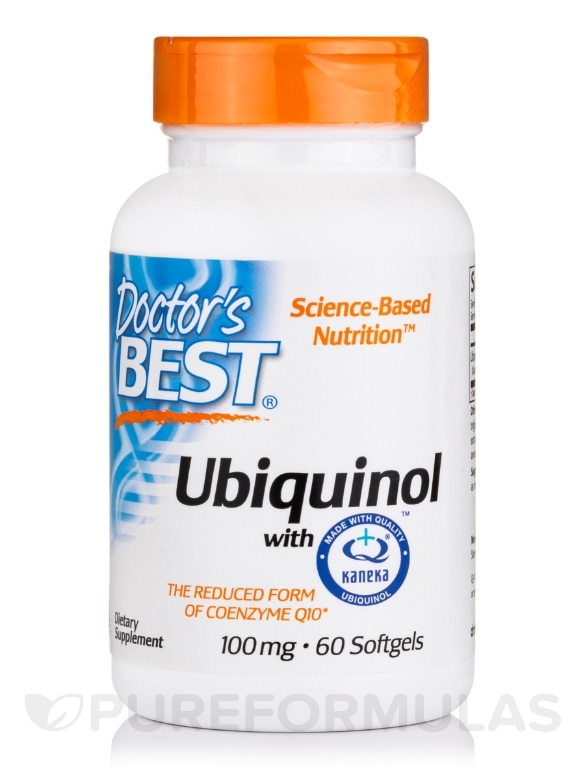 Ubiquinol with Kaneka Ubiquinol™ 100 mg - 60 Softgels