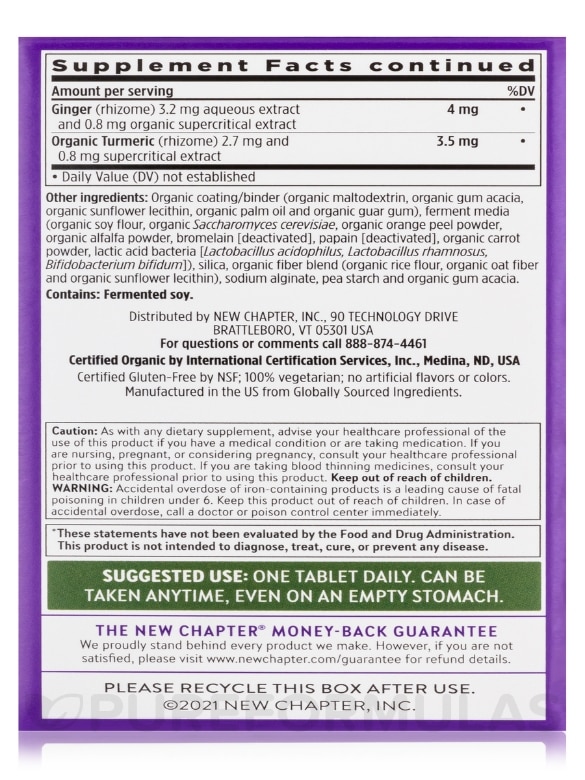 Every Woman's One Daily Multivitamin - 72 Vegetarian Tablets - Alternate View 8