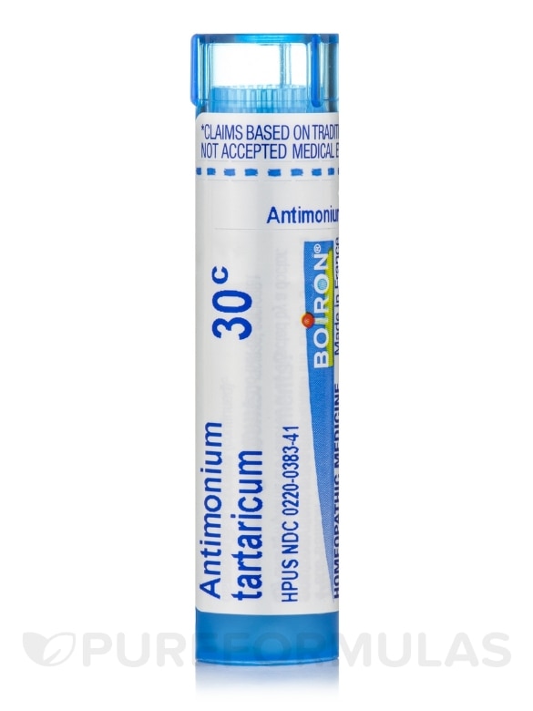 Antimonium Tartaricum 30c - 1 Tube (approx. 80 pellets)